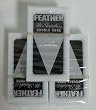 Feather Hi-Stainless Platinum Double Edge Razor Blades 30 Ct