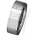 Tungsten Carbide Men's Ring (7.5mm) with Cross Design