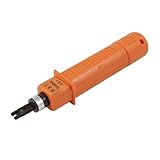 uxcell 電話用　HT-14B　ブレード　RJ11　パッチ　パネル　パンチダウン　ネットワーク　ツール　オレンジ