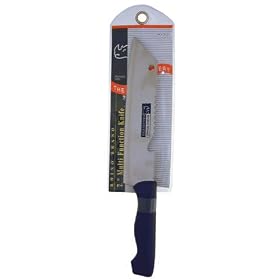 12 STAINLESS STEEL CHEF KNIFE W  8 DOUBLE-SIDED BLADE by Hawk
