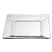 Libbey Crisa Tempo Square Dinner Plate, 10-Inch , Box of 12, Clear