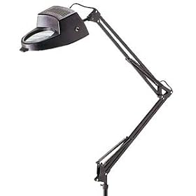 LAMP SWING ARM MAGNIFIER BLK from Swings & Rockers Gliders
