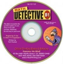 MATH DETECTIVE SOFTWARE B1 CD