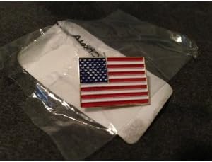 USA US American Flag Lapel Hat Pin