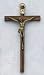 CRUCIFIX 6 INCH PALISANDER WOOD