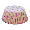 Fox Run Pink Ribbon Cupcake Baking Cups 75-Count