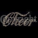 Cheer Rhinestone Adult T-Shirt