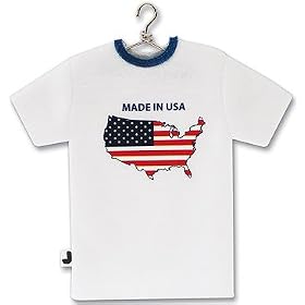 Mini Tee With Hanger/Adhesive-Made In The USA