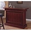 Cherry Finish All in One Game Table/Bar Unit w/Wine Shelves (Roulette, Blackjack & Craps)