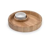 Lipper Beechwood Collection Chip & Dip