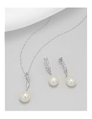 CZ Earrings In 92.5 Sterling Silver