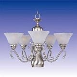 Newport 5-Light Chandelier With Down Light - Oil-Rubbed Bronze