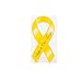 8'' Support Our Troops - Yellow Ribbon Vinyl Magnet
