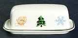 Pfaltzgraff Snow Bear Quarter Pound Covered Butter