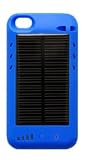 iphone4s iPhone4 対応ソーラーバッテリーケース　ブルー