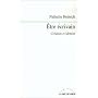 Comment peut-on �tre �crivain ?