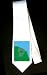 French Guiana Party Decoration Necktie