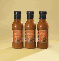 Childrens Toyshop  Gourmet Food : Three 15-oz Bottles of Tangy Apricot Chipotle Sauce