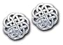 Eternal Knotwork Post Earrings