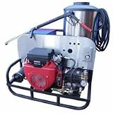 Cam Spray 3040CBG CB Series Oil Fired Hot Water Pressure Washer - 3000psi