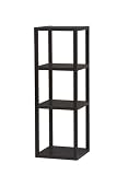 Review Linon 81024C70-01-KD-U / Linon Alden Black Ash Media Tower