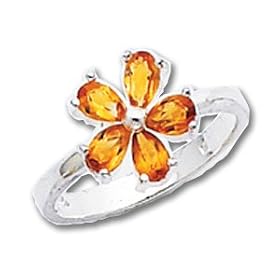 Buy Sterling Silver Citrine ring by A Great Jewelry Co.