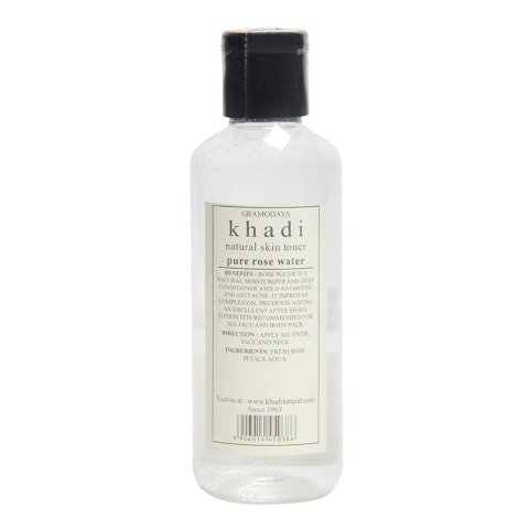 Khadi Natural Rose Water, 210ml