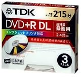 DVD+R215PWN TDK 録画用 DVD+R 2.4倍速 片面ディスク 215分