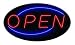 Tools & Hardware : Hanging Oval LED Open Sign