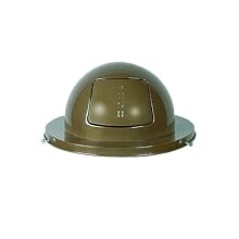 Rubbermaid Commercial FG2030 Brown 20-Inch Steel Drum Dome Top
