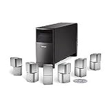 Bose Acoustimass 16 6.1-channel home theater speaker system Silver satellites/black bass module