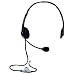 Ahs20 Stereo Headset with mic Volume Control with clip & Mic Mute