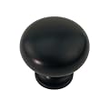 1.25" Mushroom Drawer Knob - Oil Rubbed Bronze - Set of 5