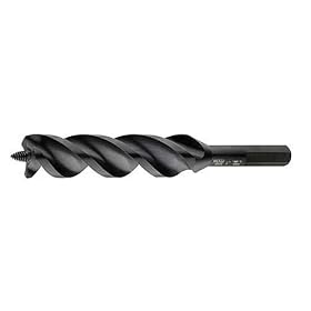 WoodOwl 03713 Tri-Cut 1-Inch by 7-1/2-Inch Nail Chipper Auger Bit