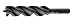 WoodOwl 03713 Tri-Cut 1-Inch by 7-1/2-Inch Nail Chipper Auger Bit