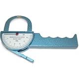 Skinfold Caliper, Carrying case, booklet and body fat percentage tables included.