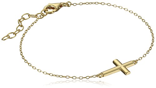 Sideways Cross Bracelet, 6.25+1.2