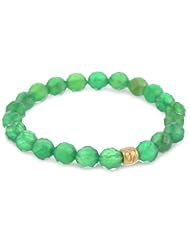 Satya Jewelry "Serpent" Onyx Manasa Stretch Bracelet