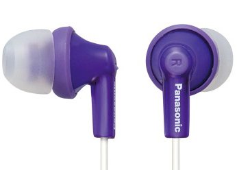 3119f4WWzpL Panasonic RP HJE160 PPV ErgoFit In ear Earbud (Amethyst Purple)