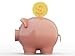 Piggy Bank - 24W x 18H - Peel and Stick Wall Decal by Wallmonkeys
