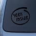 GEEK INSIDE - Vinyl Car Decal Sticker #1883 | Vinyl Color: Black