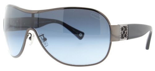 Coach Hc 7005B L016 Reagan Bronze Black Frame Blue Gradient Lens 99Mm