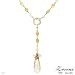 ZOCCAI Made in Italy Stylish Necklace With 54.80ctw Precious Stones - Genuine Super Clean Diamonds, Aquamarines, Citrines, Peridots, Quartz and Tourmalines Made of 18K Two tone Gold. Total item weight 20.6g Length 16in