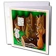 Londons Times Gen. 2 Animals Cartoons - Aardvark Rebellion - Greeting Cards-12 Greeting Cards with envelopes
