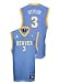 Denver Nuggets Allen Iverson Replica Adult Team Color Jersey, Size= Medium