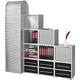 Rollladen für Hochschrank Dancer, alusilber