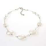 3119u5bunpL. SL160  Designer Schmuck von MICAEL Schmuck Kunst aus Murano, Echtes Murano Glas, Kette Collier Louise