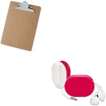 KITPRBFXW37MCMUNV40304 - Value Kit - Paris Business Products Dotz Flex Earbud Wrap (PRBFXW37MCM) and Universal 40304 Letter Size Clipboards (UNV40304)