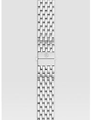 Michele Bracelet 18mm Silver Stainless Steel
