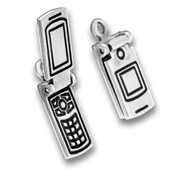 Cullen Sterling Silver Phone Charm